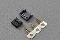 3 χρυσός καρφιτσών - καλυμμένος συνδετήρας 1.2mm επιγραφών PCB SMD κατάμαυρο εφαρμόσιμο καλώδιο 28#