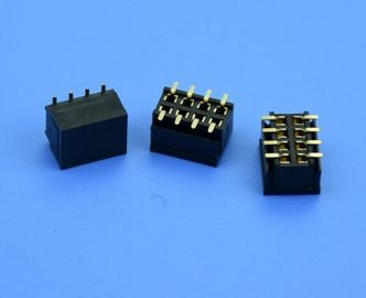 Κίνα Θηλυκός συνδετήρας χρυσό καλυμμένο JVT 2.0mm επιγραφών SMT διπλός υπόλοιπος κόσμος συνδετήρων PCB πισσών εργοστάσιο